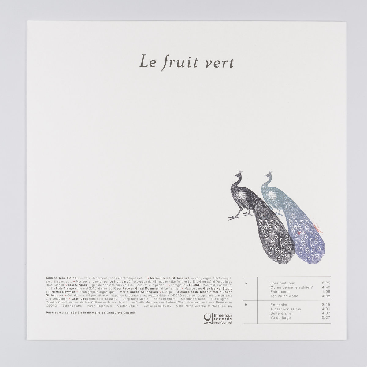 Quen Pense Le Sablier Threefour Records - 