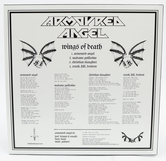 Wings of Death | ARMOURED ANGEL Wings of Death | ARMOURED ANGEL
