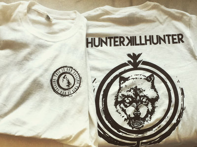 Hunter Kill Hunter - Wolf T-shirt (White) main photo
