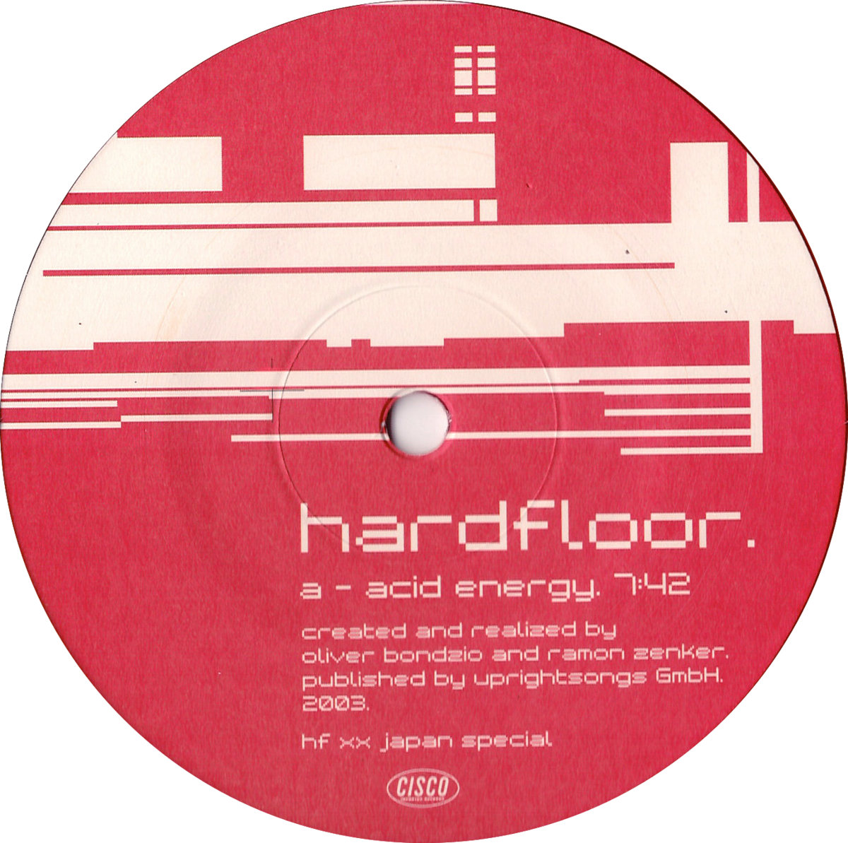 DE FABRIEK．MADE IN SPAIN．超希少オリジナル盤！ HFXX Japan Special | HARDFLOOR