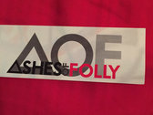 20 Ashes Of Folly Stickers photo 