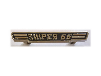 Sniper 66 - Enamel Pin (bar logo) main photo
