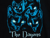 Glowing eyes cat t-shirt with Witches' Animals album download photo 
