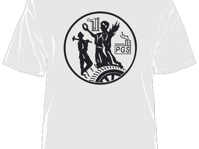 PGS logo tee, White main photo