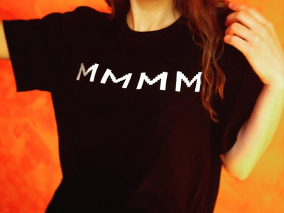 MMMM - reflector on black cotton main photo