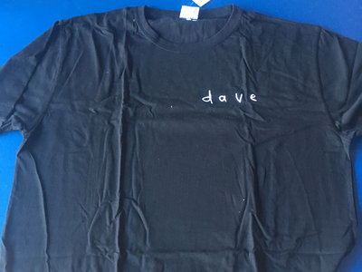 'dave.' Poor Kelpie Design T-Shirt **BLACK** main photo