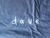 'dave.' Poor Kelpie Design T-Shirt **BLACK** photo 
