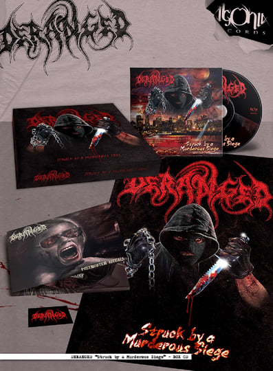 Struck By A Murderous Siege | Deranged | Agonia Records