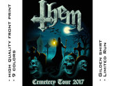 THEM "Cemetery Tour" shirt photo 