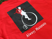 'Always Maintain' long sleeve T-shirt photo 