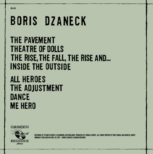 DR-031 // In His Own Words (LP) 𝕊𝕆𝕃𝔻 𝕆𝕌𝕋 | BORIS DZANECK