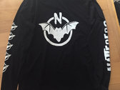 Bat logo long-sleeved t-shirt photo 