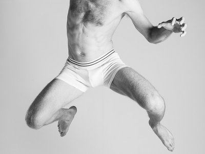 WHITE "Fundies" - Classic Logo Men's Underwear main photo