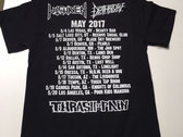 Witchaven/Deathblow Thrash In Pain Tour Shirts (Limited to 100) photo 