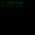 C:/DOS/PUN image