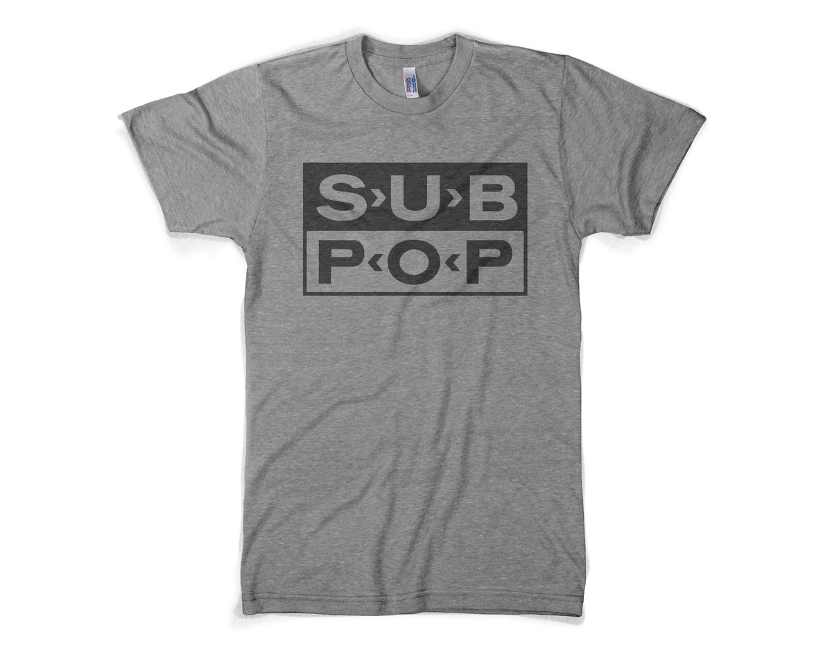 Logo Athletic Grey w/ Black | Sub Pop Records