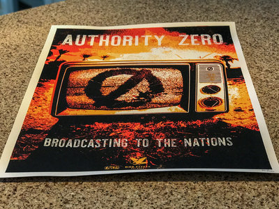 Authority Zero Limited Edition 18" X 24" Hand Numbered Screen Print main photo