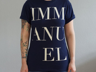 T-Shirt 'Immanu El' (blue) main photo