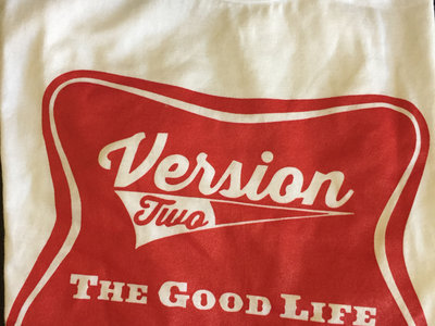 White T-Shirt with Large Red Good Life Logo Size Small main photo