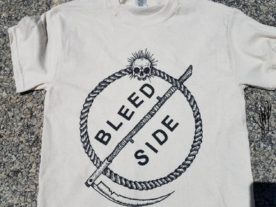 Bleedside off white t-shirt main photo