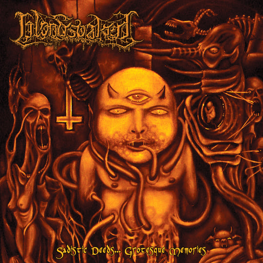 LaMule Eyes Bloodshed 2枚組ベストアルバム Sadistic Deeds Grotesque Memories | BLOODSOAKED | Comatose Music