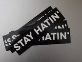 Stay Hatin or $64 Stickers photo 