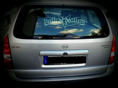 Car window-sticker "Path of Destiny - logo" main photo