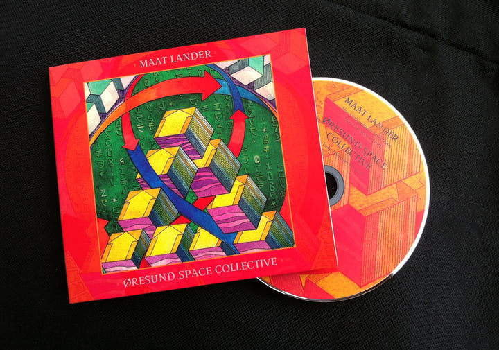 Мааt Lander / Øresund Space Collective Split LP | maatlander