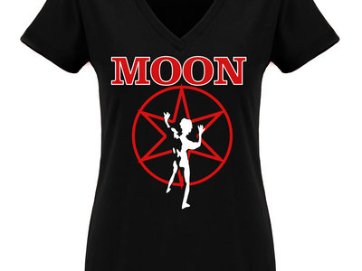 Moon Starman women's v-neck T-Shirt main photo