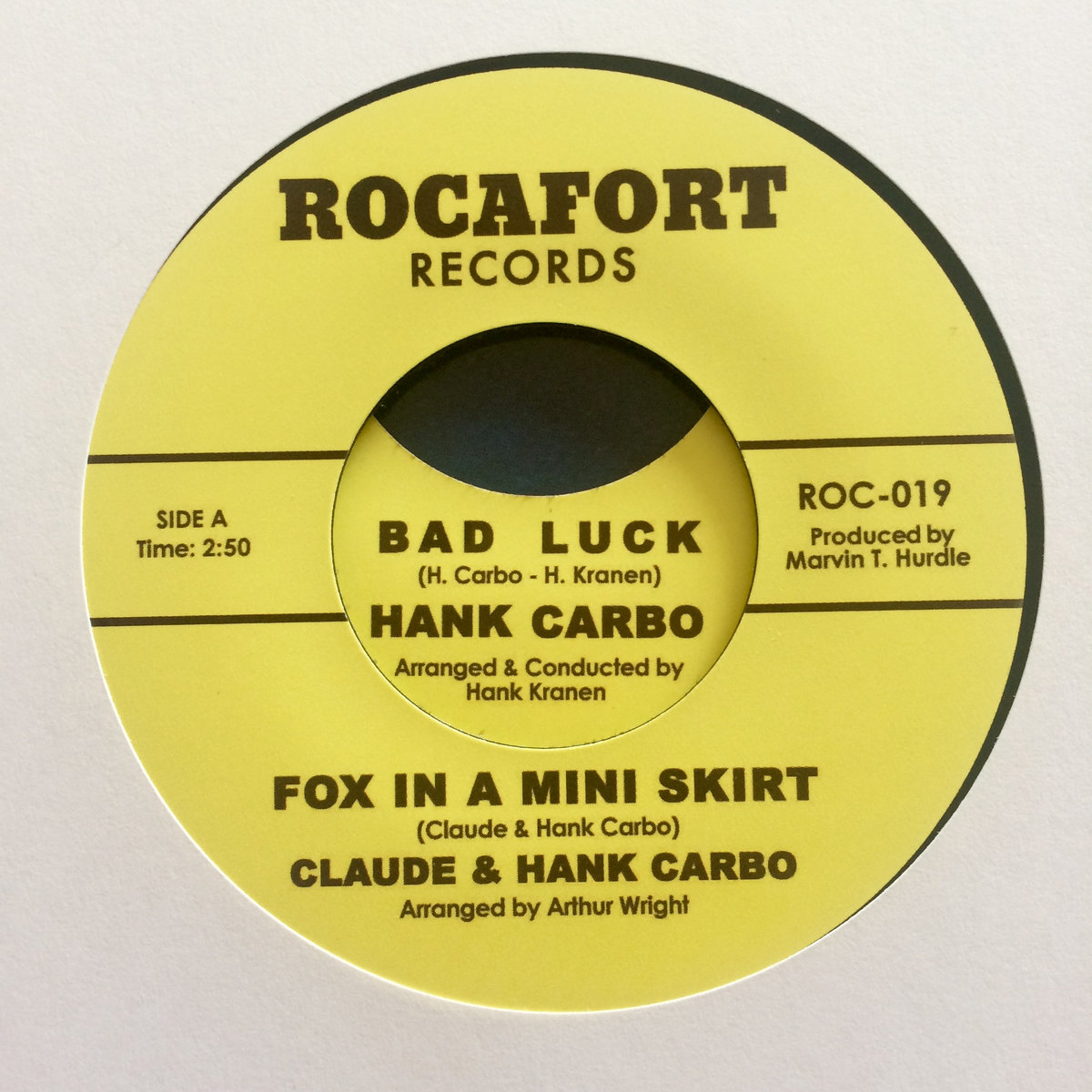 Fox In A Mini Skirt Claude Hank Carbo Rocafort Records