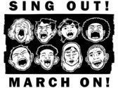 Sing Out/March On Shirt photo 