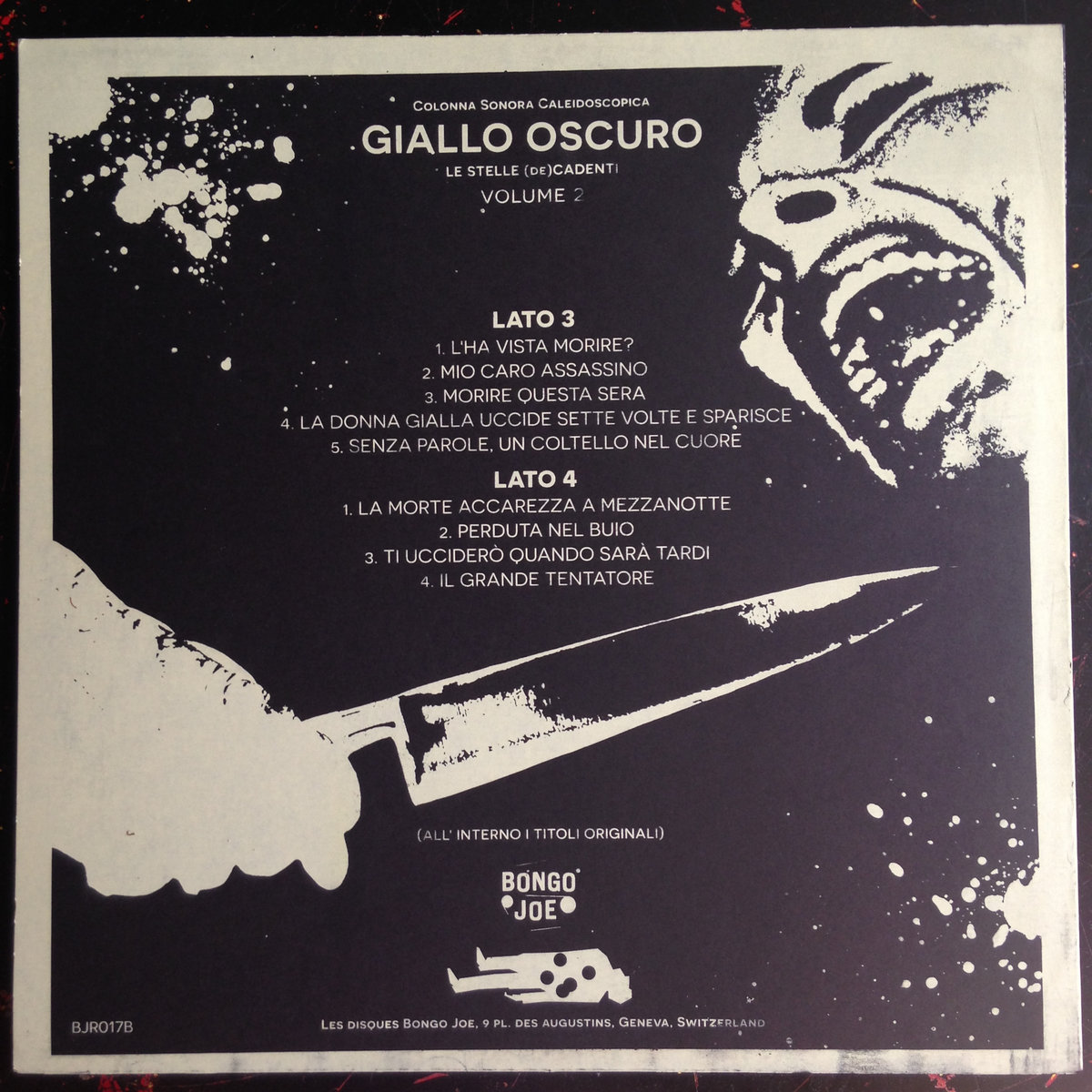 La Donna Gialla Uccide Sette Volte E Sparisce La Donna Invisibile Les Disques Bongo Joe