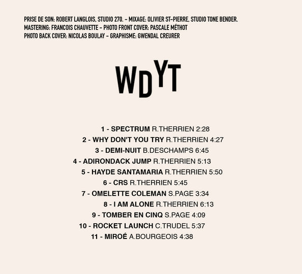 Why Don't You Try (WDYT) | Rachel Therrien