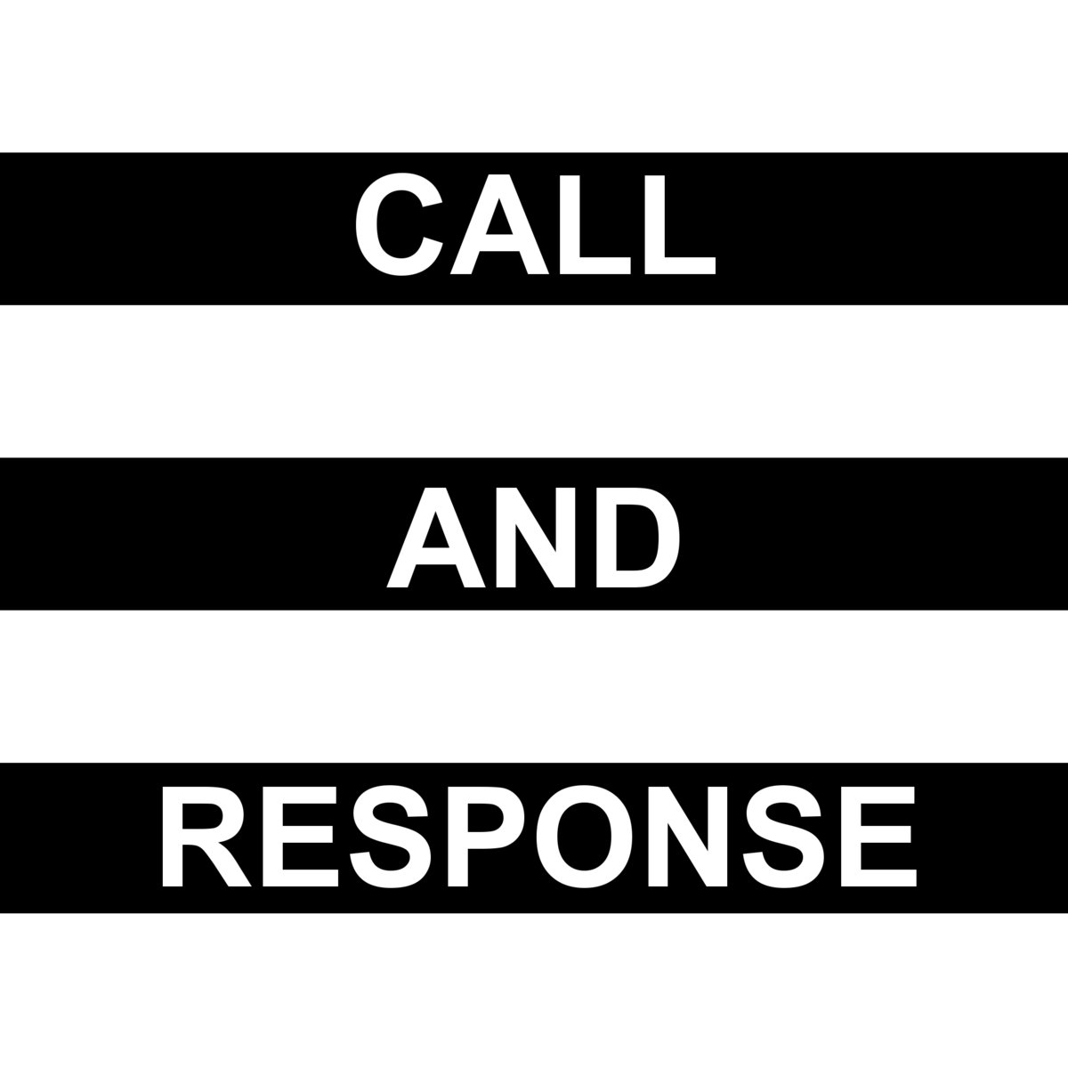 call and response lyrics