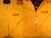 Authentic Peace B Luv Heavy weight 3 season water repellant  jacket ( in yellow only, 4 zip pockets ) photo 