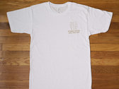 Pastel Voids Silkscreened Shirt [Gold on White] photo 