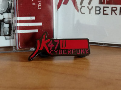 Cyberpunk Enamel Pin and Cassette Bundle main photo