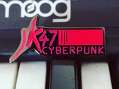 Cyberpunk Enamel Pin and Cassette Bundle photo 