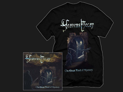 HEAVENS DECAY – The Great Void Of Mystery T-SHIRT + CD BUNDLE main photo