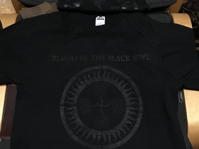Blood of the Black Owl "WARmth" black 3/4 sleeve w/black trim Alstyle Raglan jersey. main photo