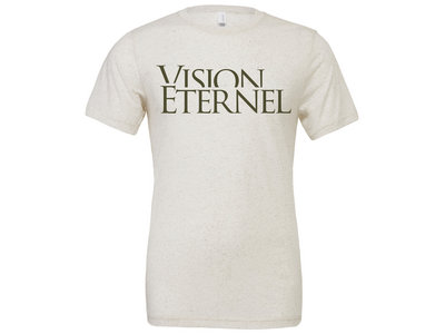 "Vision Eternel" Men's Oatmeal T-Shirt – Jeremy Roux Design main photo
