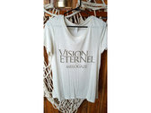 "Vision Eternel Melogaze" Ladies' Oatmeal T-Shirt – Jeremy Roux Design photo 