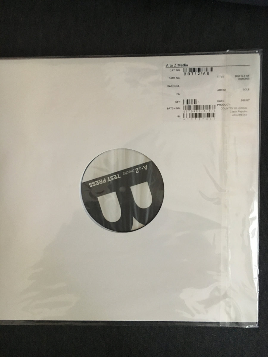 Bottle of Humans sole