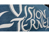 "Vision Eternel" Unisex Heather Deep Teal T-Shirt – Christophe Szpajdel Design photo 
