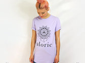 'ALORIC' Longline Lilac T-Shirt // Unisex photo 