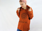 'ALORIC' Orange Hoodie // Unisex photo 