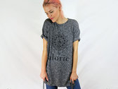 'ALORIC' Longline Belted Grey t-shirt // Unisex photo 