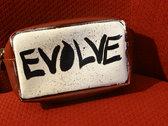 Hand Painted "Evolve" Makeup Bag photo 