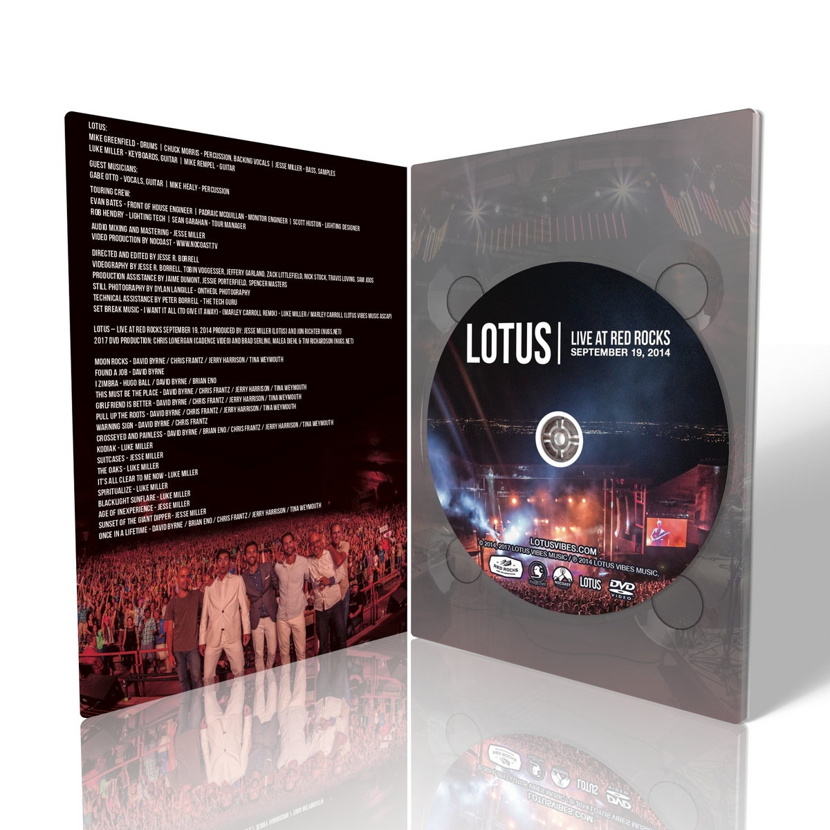 DVD: Live at Red Rocks September 19, 2014 | Lotus
