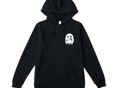 ENA GHOST BLACK HOODED PULLOVER main photo